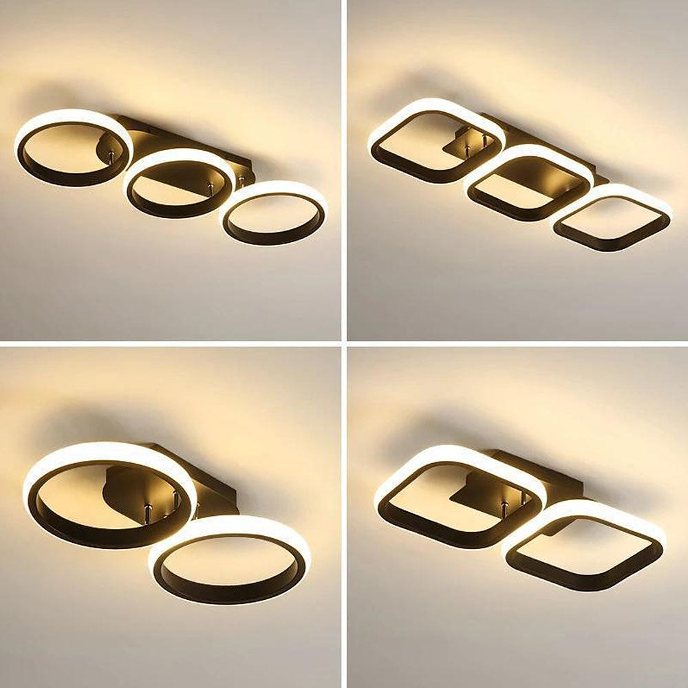 Contemporary Iron Bedroom Ceiling Light