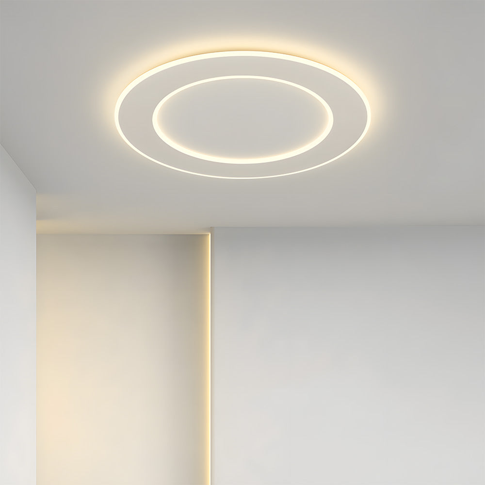 Minimalist White Acrylic LED Living Room Ceiling Lights