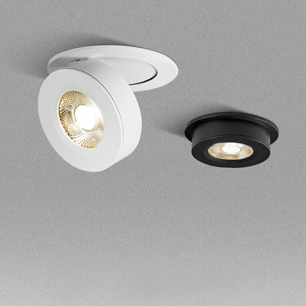 360° Rotatable Adjustment Round Aluminum LED Ceiling Downlights For Hallway