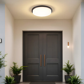 IP65 Round Aluminum Craft and PC LED Ceiling Light for Patio