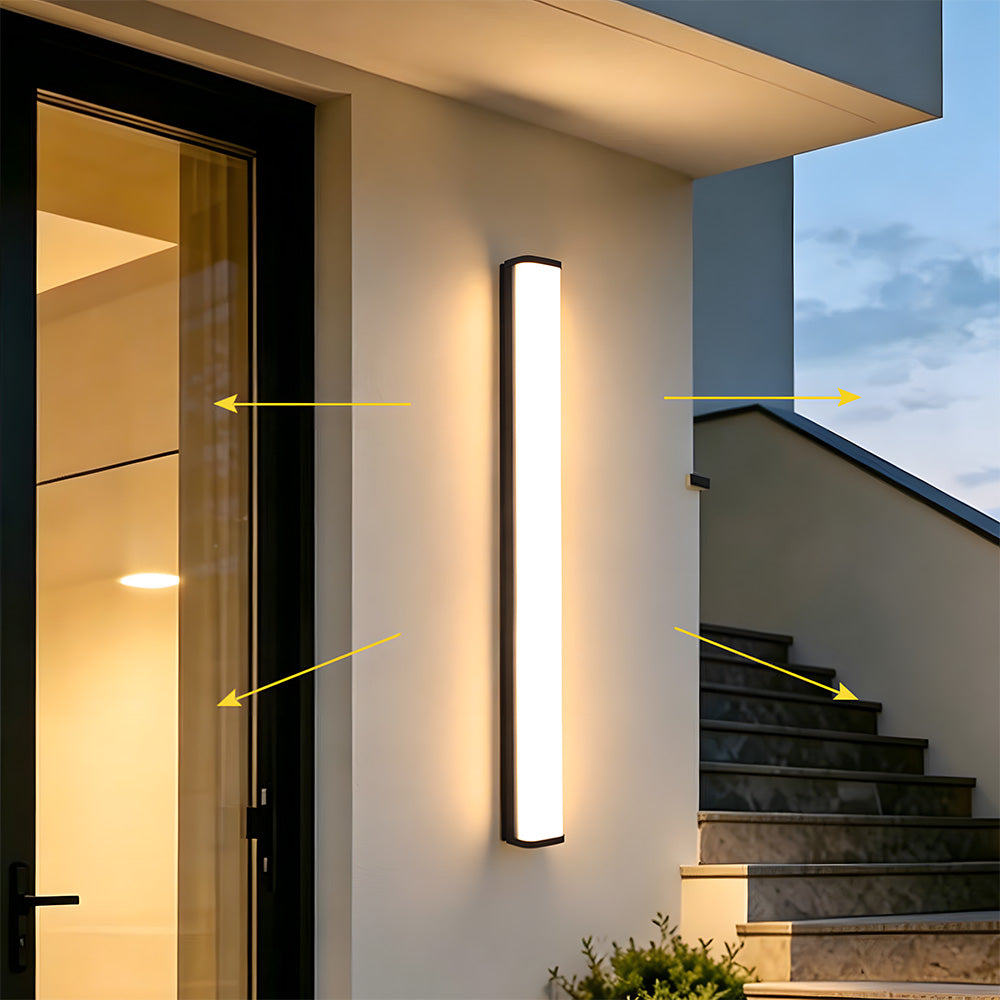Modern Entryway Porch Garage Outdoor LED Wall Lights