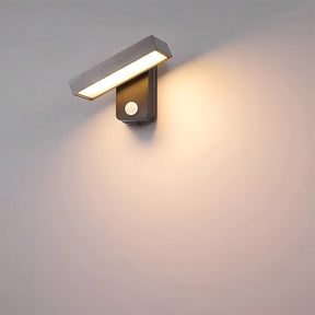 Stylish LED IP65 Motion Sensor Aluminium Porch Wall Lights
