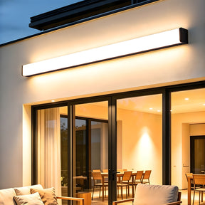 Linear Aluminium IP55 Waterproof LED Outdoor Wall Lights for Garden Patio