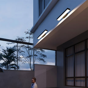 Modern IP54 Waterproof Linear PIR Motion Sensor LED Outdoor Wall Lights for Patio