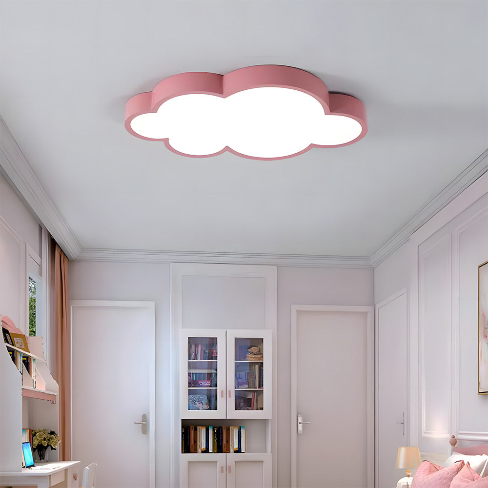 Modern Flush Mount Cloud-shaped LED Ceiling Lights For Bedroom