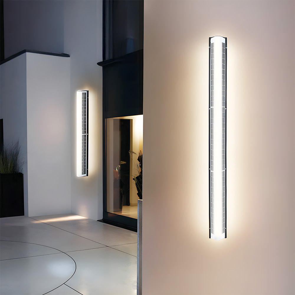 IP65 Waterproof LED Solar Wall Lights Outdoor Garden Wall Lamp, Dusk-to-Dawn