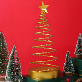 Modern Gold Tree Lights LED Christmas Lightings for Bedside
