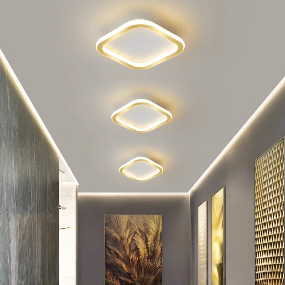 Modern Iron LED Ceiling Lights for Bedroom