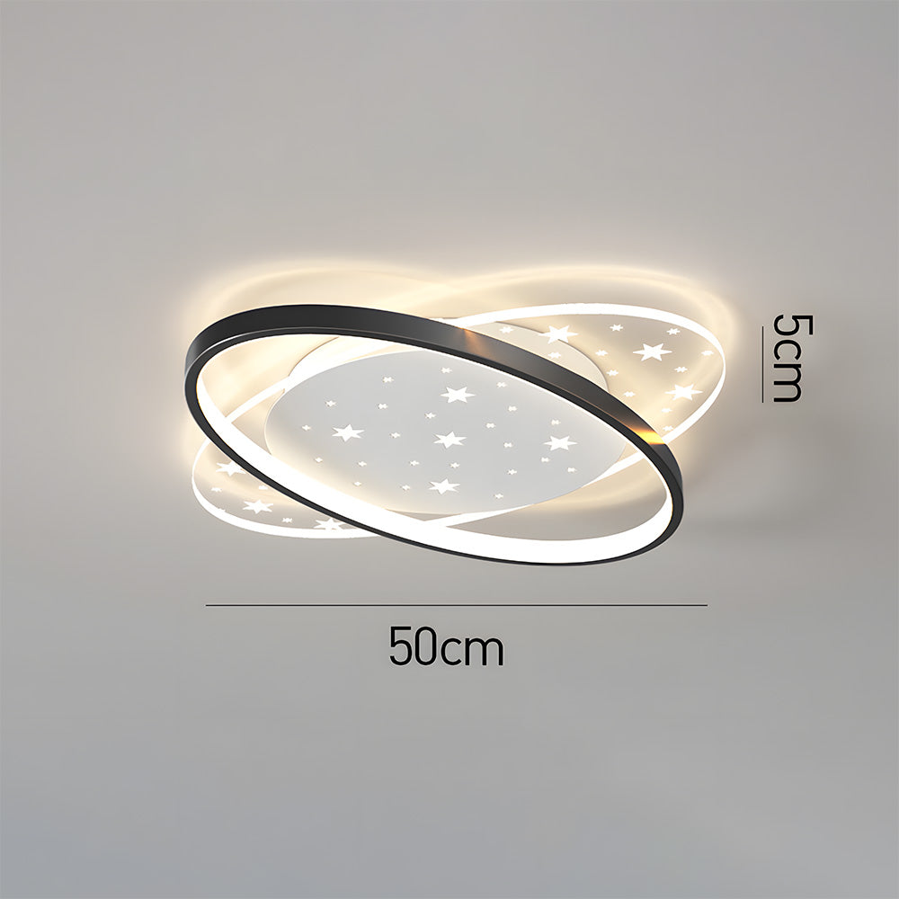 Modern Minimalist Polymorphic Acrylic Bedroom Ceiling Lamp