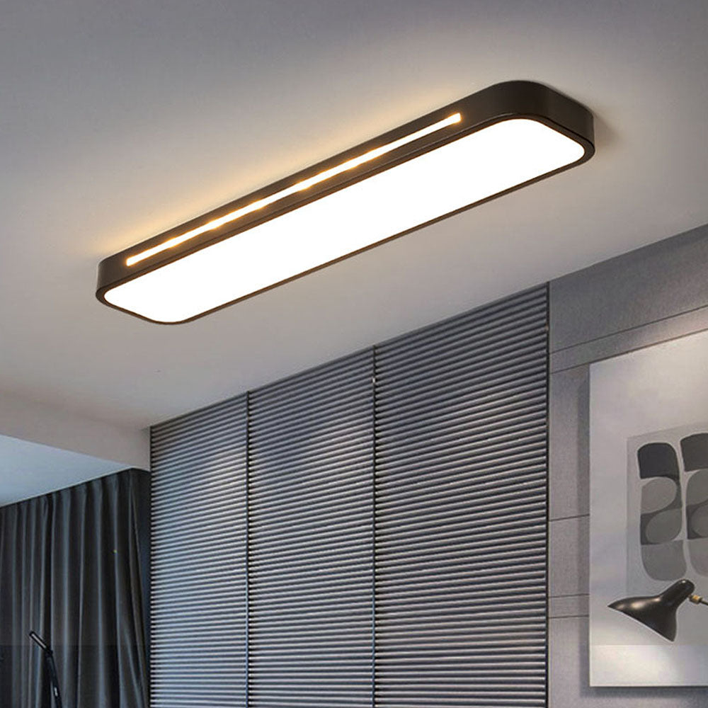 Modern Nordic Minimalist Long LED Ceiling Lighting
