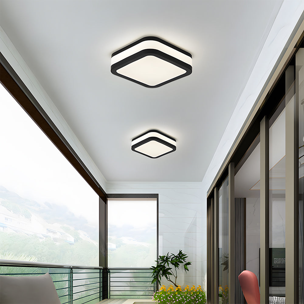 Modern flush ceiling light fixtures for living room