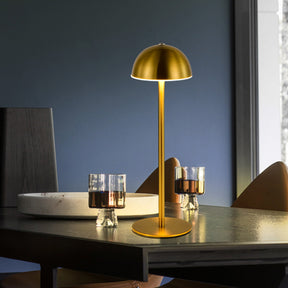 Light Luxury Acrylic Dimmable Touch Table Lamp for Cafe Bedside