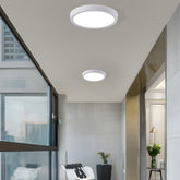 Modern simple white ceiling lamp for living room
