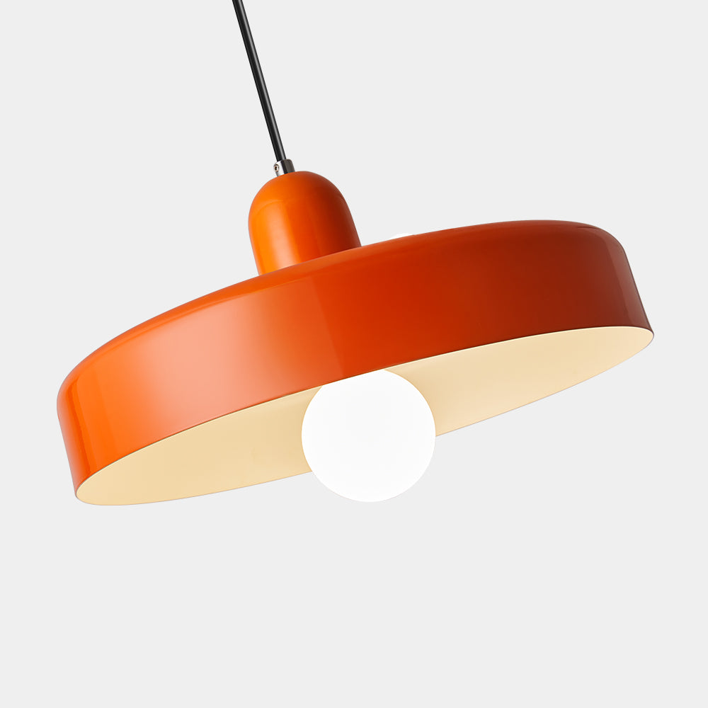 Bauhaus Modern Colorful Iron Pendant Light For Living Room