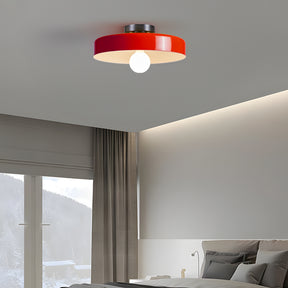 Contemporary Art Decor Iron Round LED Flush Mount Ceiling Lights