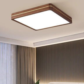 Simple Square Dimmable Bedroom LED Ceiling Light