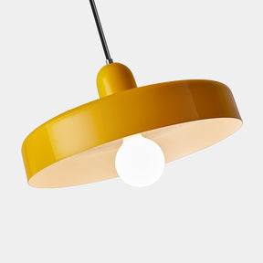 Bauhaus Modern Colorful Iron Pendant Light For Living Room