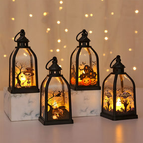 Indoor Decor Witch Bat LED Halloween Table Lamp for Night Party