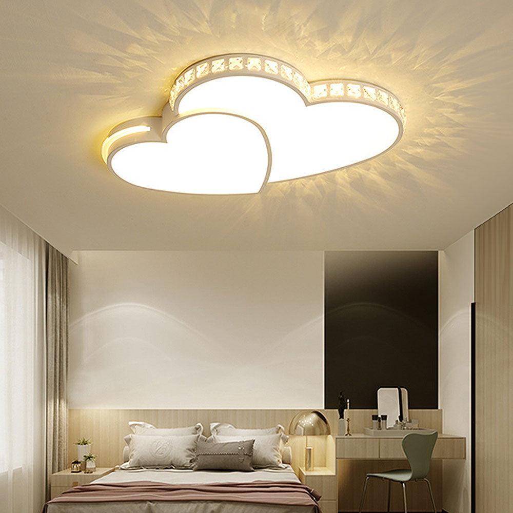 Modern Acrylic Art Deco Led Ceiling Lights For Bedroom