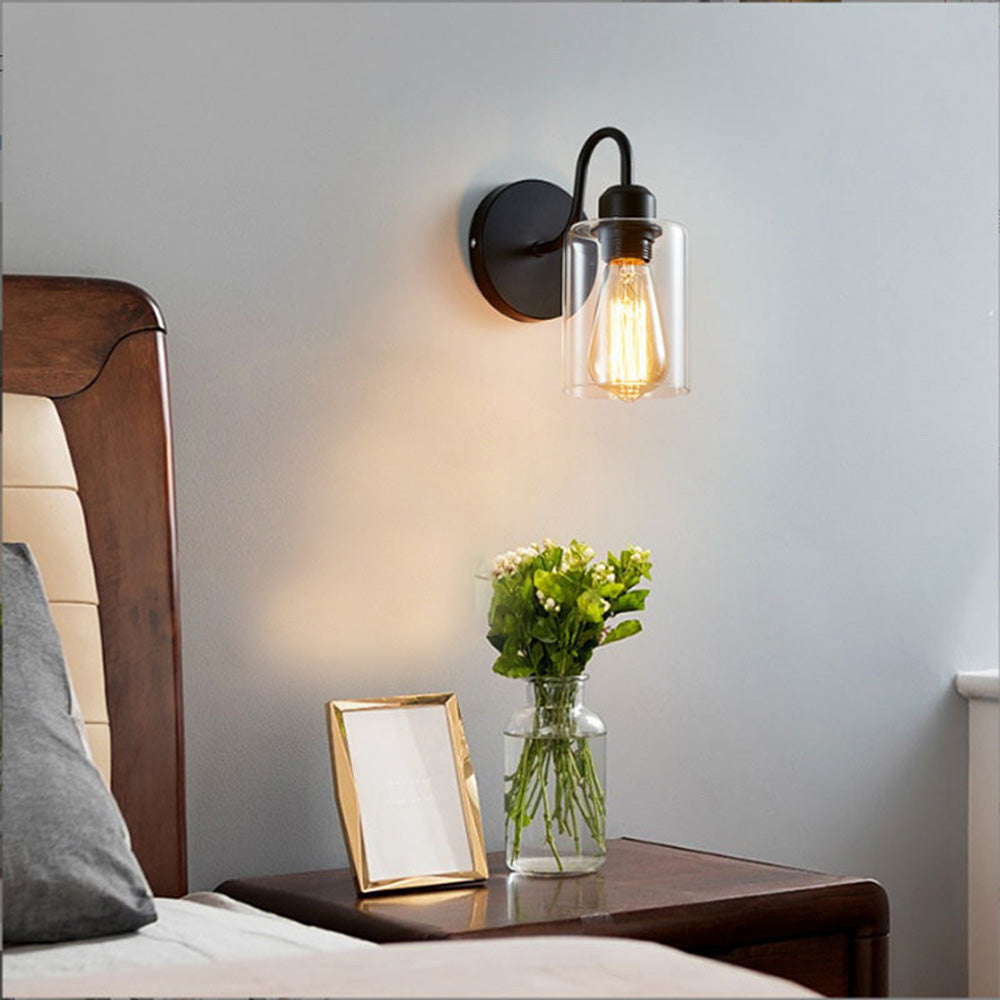 Modern Black Iron Chic Wall Lights For Living Room