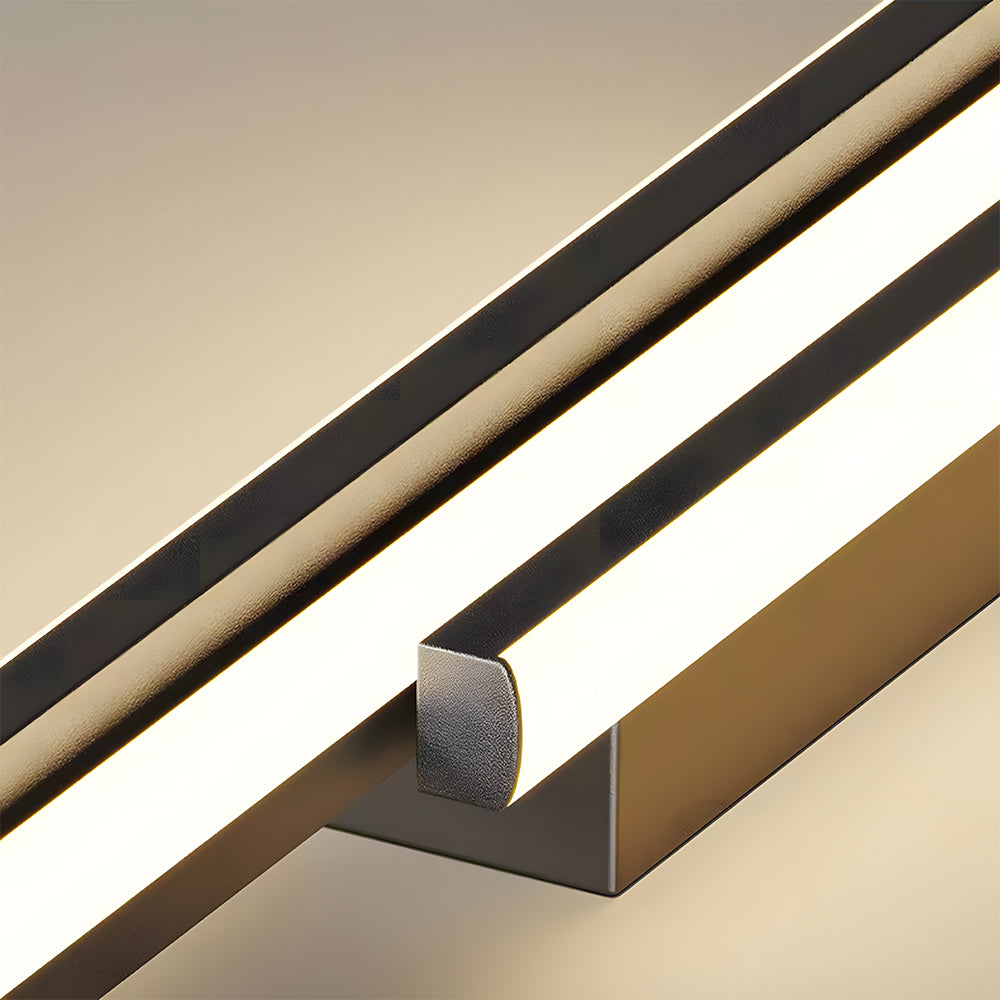 Modern Minimalist Linear LED Ceiling Lamp, Close-to-Ceiling Lights for Living room & Bedroom