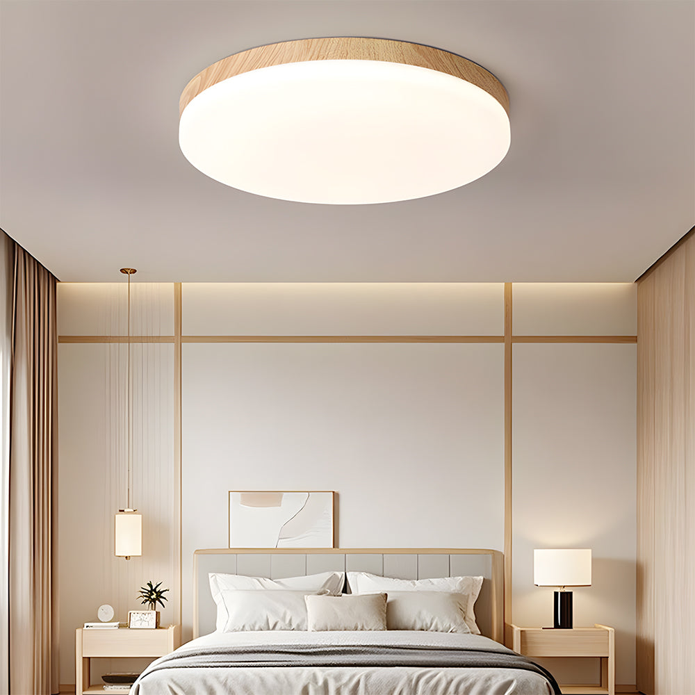 Modern Round LED Flush Ceiling Lights For Bedroom Living Room