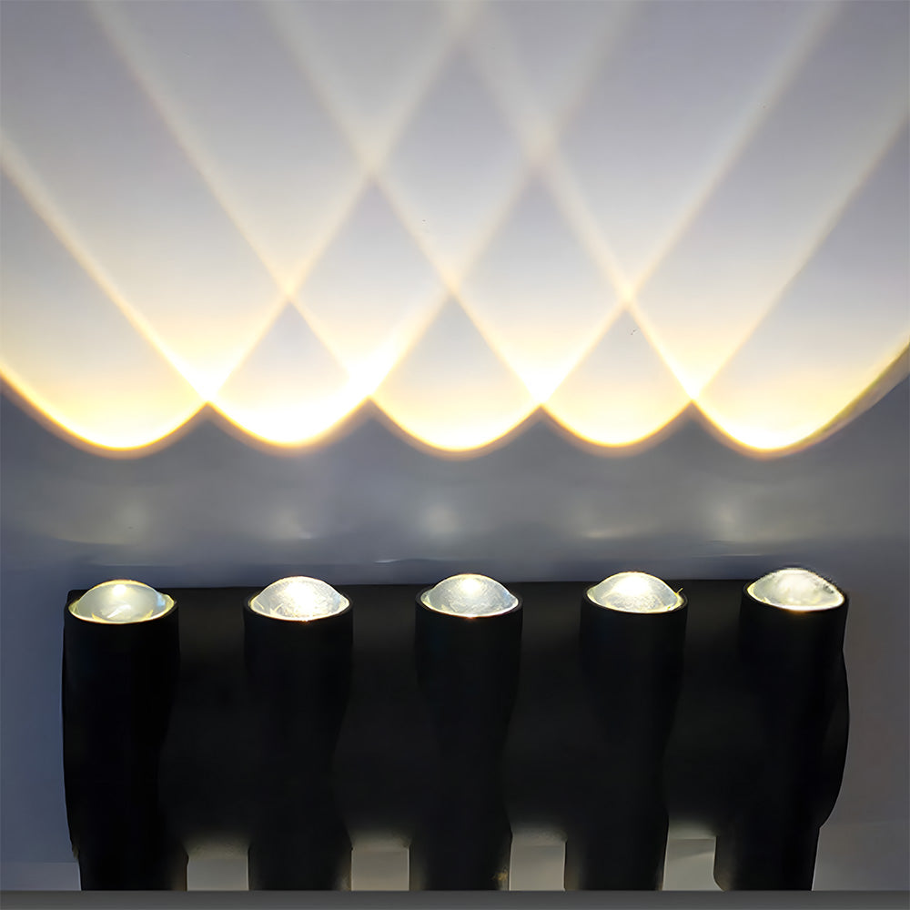 Modern LED Outdoor Wall Lights for Garden Entryway