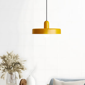 Bauhaus Modern Colorful Iron Pendant Light For Living Room