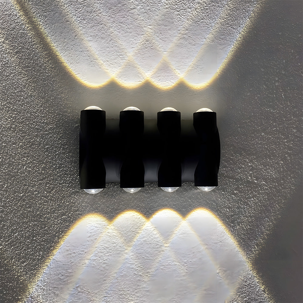 Modern LED Outdoor Wall Lights for Garden Entryway