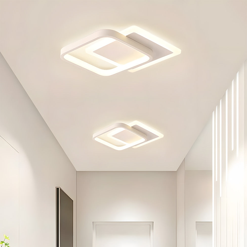 LED Flush Mount Ceiling Light for Bedroom Living Room Hallway