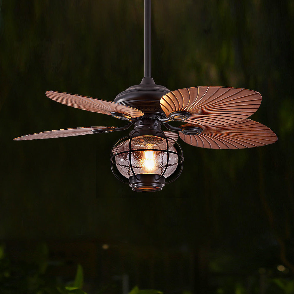 Black Creative Flying Ceiling Fans with Outdoor Lighting