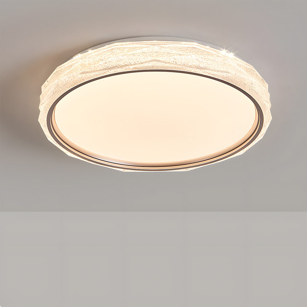 Elegant Acrylic Iron Dimmable LED Ceiling Lights for Porch Balcony
