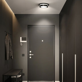 Compact Black Acrylic Hallway LED Ceiling Downlights