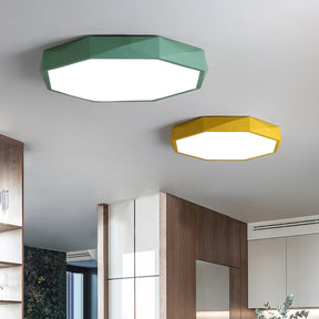 Stylish Geometric Flush Mount Acrylic Ceiling Lights for Bedroom