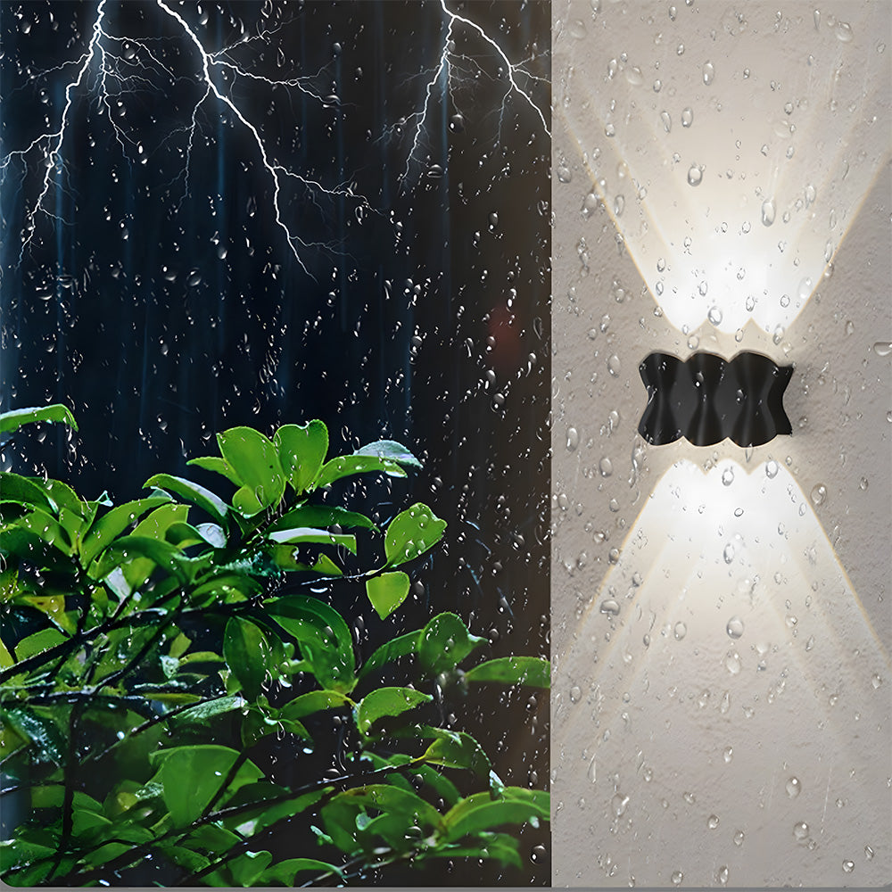 Modern Outdoor LED Up and Down Wall Lights for Garage Patio