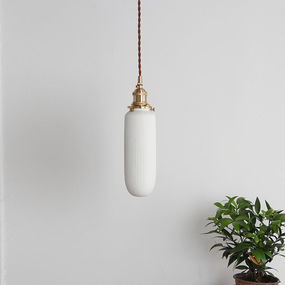 Nordic Minimalism Ceramic White Pendant Lights