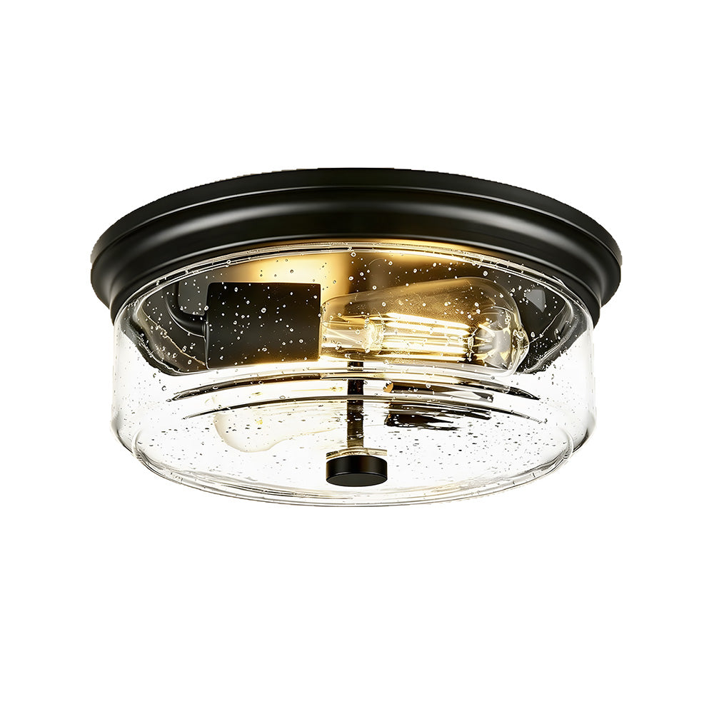 Modern Flush Mount Glass Ceiling Lights For Bedroom Kitchen
