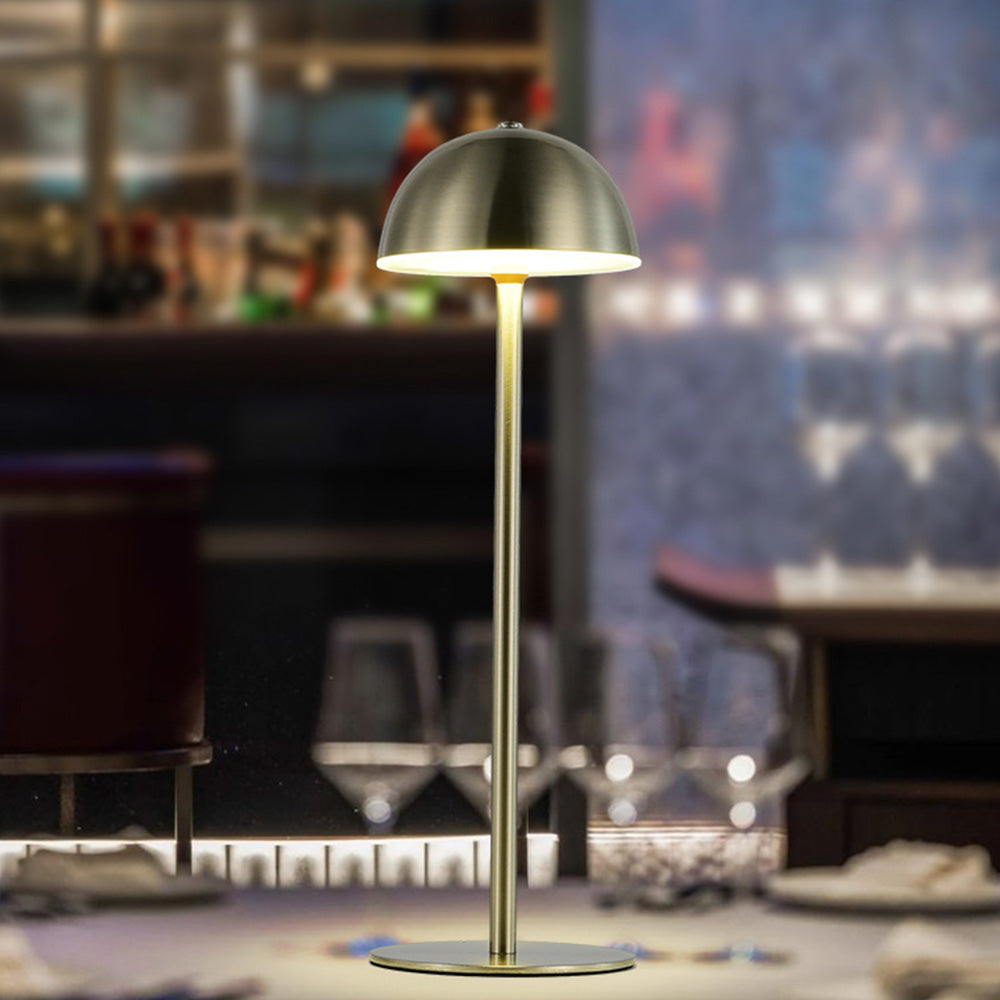 Light Luxury Acrylic Dimmable Touch Table Lamp for Cafe Bedside