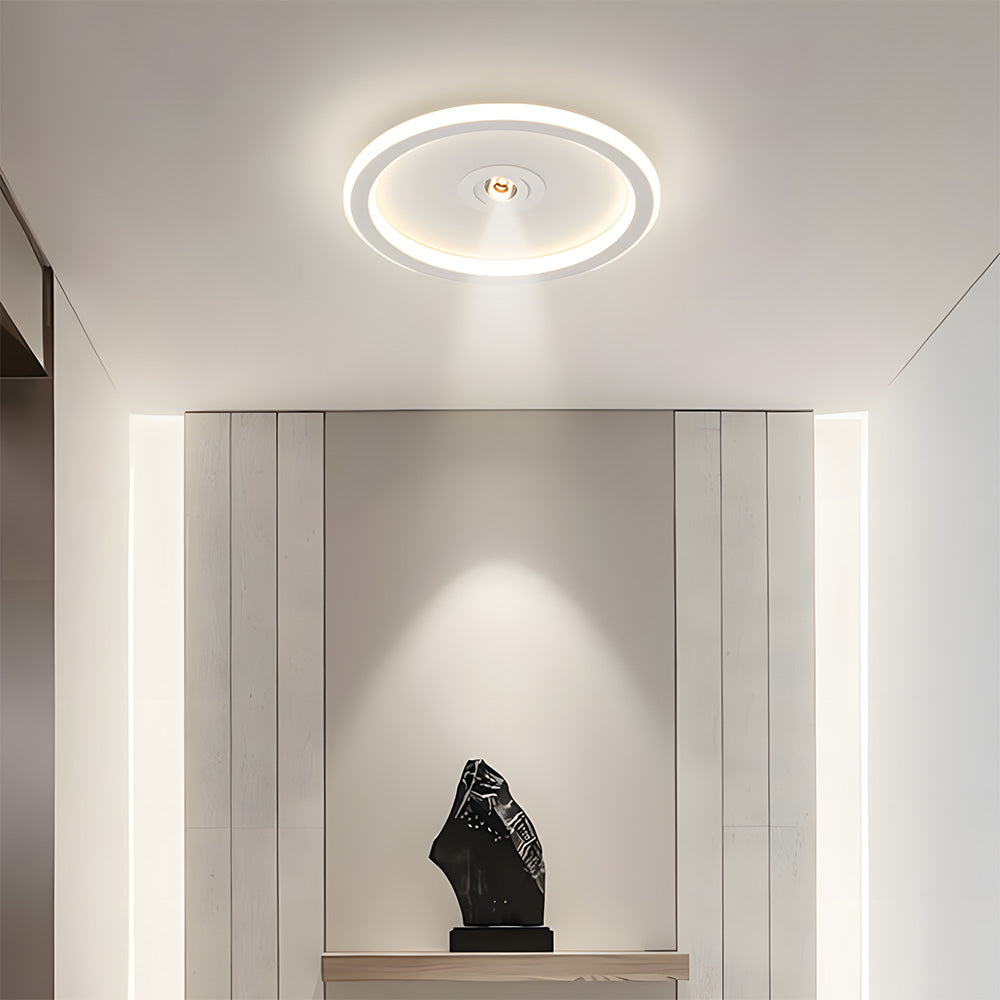 Modern Angle Adjustable Acrylic Iron LED Ceiling Lights for Living Room