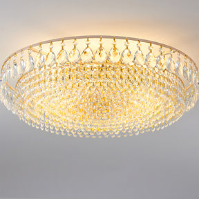 Flush Mount Crystal Ceiling Lights for Bedroom