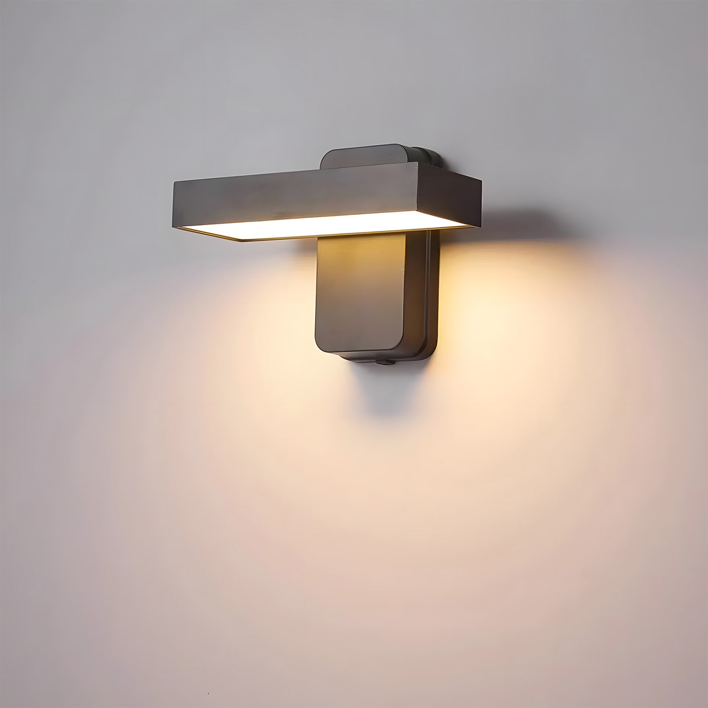 Stylish LED IP65 Motion Sensor Aluminium Porch Wall Lights