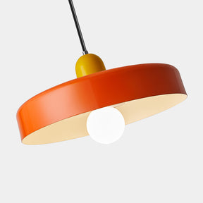 Bauhaus Modern Colorful Iron Pendant Light For Living Room