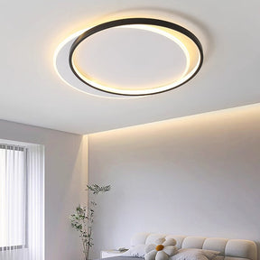 Contemporary Round Iron LED Ceiling Lights for Living Room