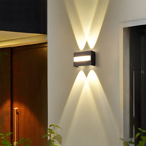 Black Outdoor LED Wall Lights for Patio Garage