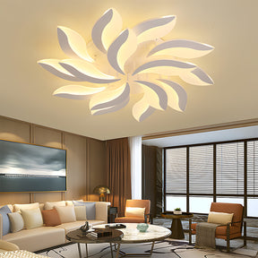 Multi-Lights Flower Acrylic LED Ceiling Light For Living Room