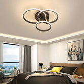 Unique Design Circle Rings Metal LED Ceiling Light