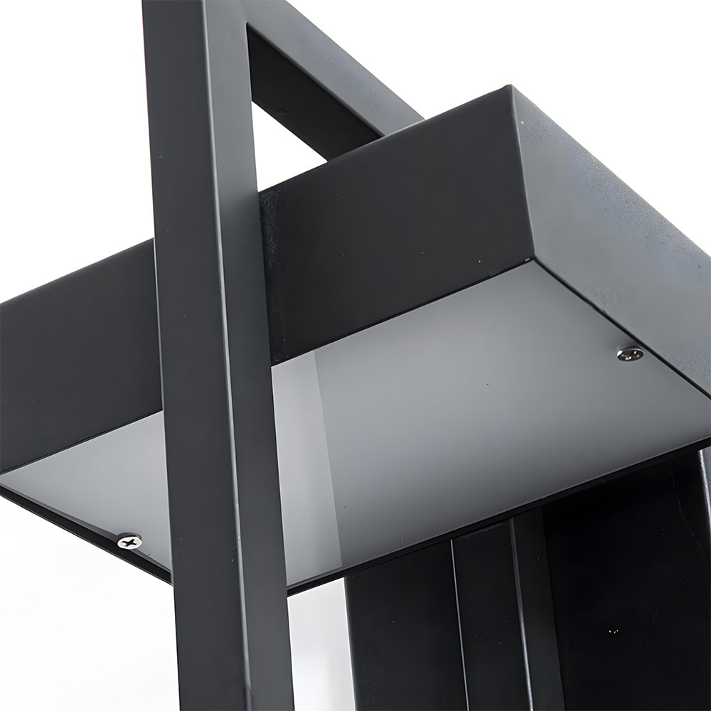 Modern Waterproof Geometric Outdoor Wall Lights for Porch Entrance