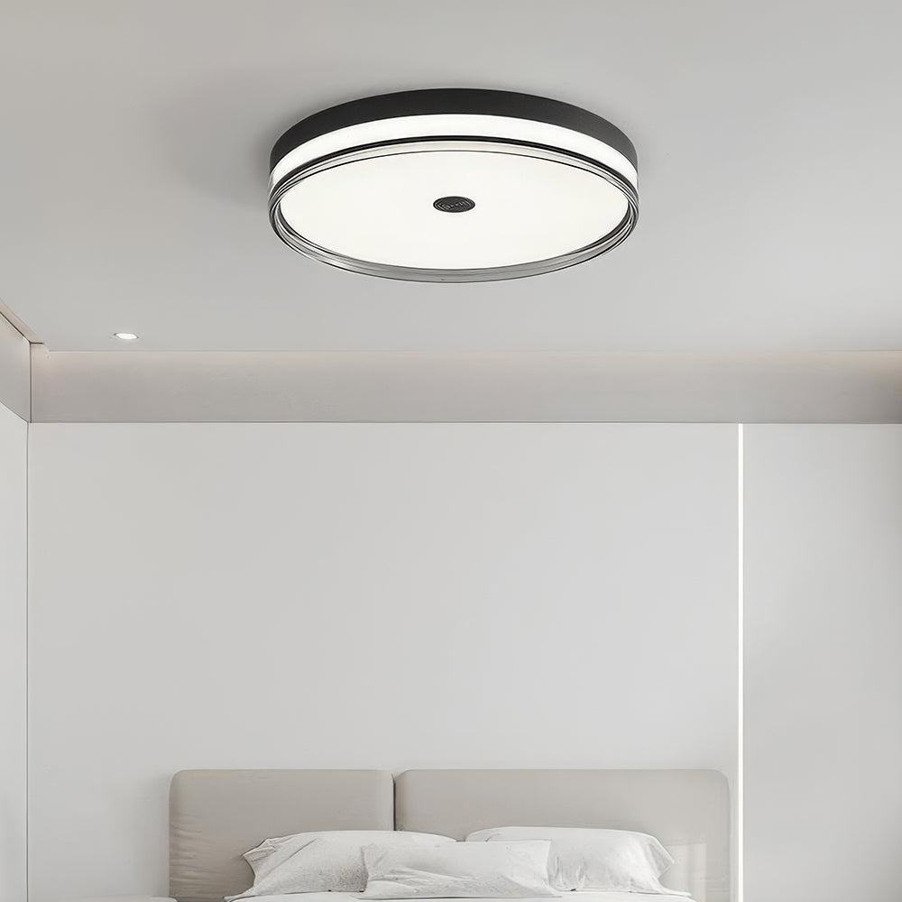 Minimalist Modern Black Acrylic LED Living Room Ceiling Lights