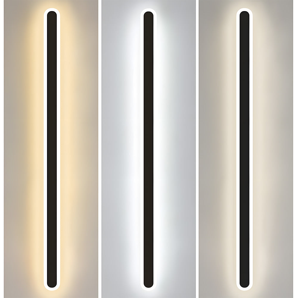 Nordic Edge Linear LED Flush Mount Ceiling Light