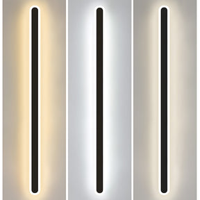 Nordic Edge Linear LED Flush Mount Ceiling Light